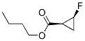 Cyclopropanecarboxylic acid, 2-fluoro-, butyl ester, (1S,2S)- (9CI) CAS#: 177933-52-7