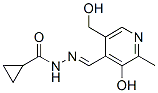 Cyclopropanecarboxylic acid, [[3-hydroxy-5-(hydroxymethyl)-2-methyl-4-pyridinyl]methylene]hydrazide (9CI) CAS#: 556023-99-5
