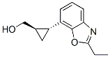 Cyclopropanemethanol, 2-(2-ethyl-7-benzoxazolyl)-, (1R,2R)- (9CI) CAS#: 625851-01-6