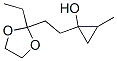 Cyclopropanol, 1-[2-(2-ethyl-1,3-dioxolan-2-yl)ethyl]-2-methyl- (9CI) CAS#: 676168-83-5