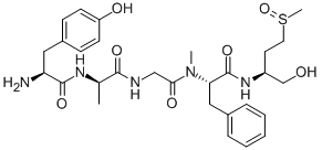 (D-ALA2 N-ME-PHE4 MET(O)5-OL) ENKEPHALIN CAS#: 64854-64-4