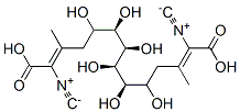 D-Mannitol 1,6-bis(2-isocyano-3-methyl-2-butenoate) CAS#: 61241-59-6