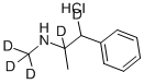 (+-)-DEOXYEPHEDRINE-D5-HYDROCHLORIDE--*DEA SCHEDULE CAS#: 60124-81-4