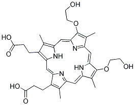 DEUTEROPORPHYRIN IX 2,4 BIS ETHYLENE GLYCOL CAS#: 623946-72-5