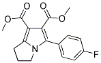 DIMETHYL 5-(4-FLUOROPHENYL)-2,3-DIHYDRO-1H-PYRROLIZINE-6,7-DICARBOXYLATE CAS#: 62522-97-8