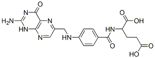 DL-Glutamic acid, N-[4-[[(2-amino-1,4-dihydro-4-oxo-6-pteridinyl)methyl]amino]benzoyl]- CAS#: 65165-92-6