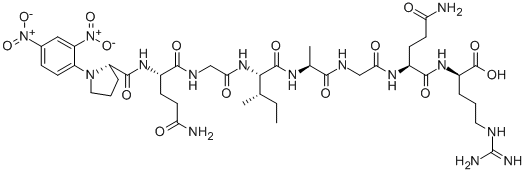 DNP-PRO-GLN-GLY-ILE-ALA-GLY-GLN-D-ARG-OH CAS#: 63014-08-4