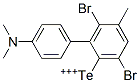Dibromo[4-(dimethylamino)phenyl](p-tolyl)tellurium(IV) CAS#: 66712-78-5