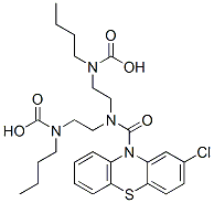 Di(butylcarbamic acid)2,2'-[[(2-chloro-10H-phenothiazin-10-yl)carbonyl]imino]bisethyl ester CAS#: 65241-06-7