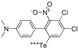 Dichloro[4-(dimethylamino)phenyl](3-nitrophenyl)tellurium(IV) CAS#: 65753-49-3