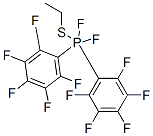 Difluorobis(pentafluorophenyl)(ethylthio)phosphorane CAS#: 65132-59-4
