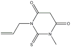 Dihydro-1-methyl-3-(2-propen-1-yl)-2-thioxo-4,6(1H,5H)-Pyrimidinedione CAS#: 65959-54-8