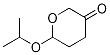 Dihydro-6-(1-Methylethoxy)-2H-pyran-3(4H)-one CAS#: 65712-89-2