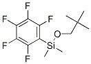 Dimethyl(2,3,4,5,6-pentafluorophenyl)silyl neopentyl ether CAS#: 62394-64-3