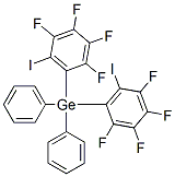 Diphenylbis(2,3,4,5-tetrafluoro-6-iodophenyl)germane CAS#: 69688-61-5