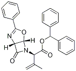 Diphenylmethyl (2R)-3-methyl-2-[(1R,5S)-3-phenyl-7-oxo-4-oxa-2,6-diazabicyclo[3,2,0]hept-2-en-6-yl]-3-butenoate CAS#: 67977-61-1