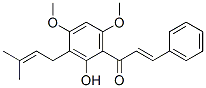 (E)-1-[2-Hydroxy-4,6-dimethoxy-3-(3-methyl-2-butenyl)phenyl]-3-phenyl-2-propen-1-one CAS#: 62820-10-4