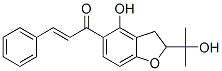 (E)-1-[2,3-Dihydro-4-hydroxy-2-(1-hydroxy-1-methylethyl)benzofuran-5-yl]-3-phenyl-2-propen-1-one CAS#: 61235-35-6