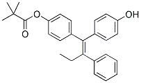(E)-1-(4-HYDROXYPHENYL)-1-[4-(TRIMETHYLACETOXY)PHENYL]-2-PHENYLBUT-1-ENE CAS#: 177748-17-3