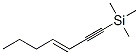 (E)-1-(Trimethylsilyl)-3-hepten-1-yne CAS#: 60216-46-8