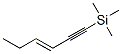 (E)-1-(Trimethylsilyl)-3-hexen-1-yne CAS#: 60216-44-6
