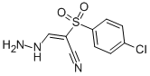 (E)-2-(4-chlorophenylsulfonyl)-3-hydrazinylacrylonitrile CAS#: 68342-62-1