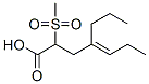 (E)-2-(Methylsulfonyl)-4-propyl-4-heptenoic acid CAS#: 67428-09-5