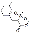 (E)-2-(Methylsulfonyl)-4-propyl-4-heptenoic acid methyl ester CAS#: 67428-08-4