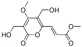 (E)-3-[3,5-Bis(hydroxymethyl)-4-methoxy-2-oxo-2H-pyran-6-yl]propenoic acid methyl ester CAS#: 61486-68-8