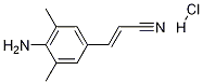 (E)-3-(4-AMino-3,5-diMethylphenyl)acrylonitrile Hydrochloride CAS#: 661489-23-2