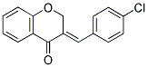 (E)-3-(4-CHLOROBENZYLIDENE)-2,3-DIHYDROCHROMEN-4-ONE CAS#: 62174-08-7