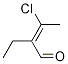 (E)-3-chloro-2-ethylbut-2-enal CAS#: 61958-17-6