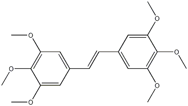 (E)-3,4,5,3',4',5'-Hexamethoxystilbene CAS#: 61240-22-0