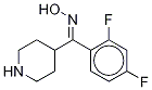 (E)-4-(2,4-Difluorobenzoyl)piperidine OxiMe CAS#: 691007-07-5
