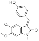 (E)-5,6-Dimethoxy-3-(4-hydroxybenzylidene)-1H-indolin-2-one CAS#: 649758-61-2