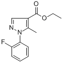 ETHYL 1-(2-FLUOROPHENYL)-5-METHYL-1H-PYRAZOLE-4-CARBOXYLATE CAS#: 618092-38-9