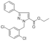ETHYL 1-(2,5-DICHLOROBENZYL)-3-PHENYL-1H-PYRAZOLE-5-CARBOXYLATE CAS#: 618070-54-5