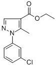 ETHYL 1-(3-CHLOROPHENYL)-5-METHYL-1H-PYRAZOLE-4-CARBOXYLATE CAS#: 618092-34-5