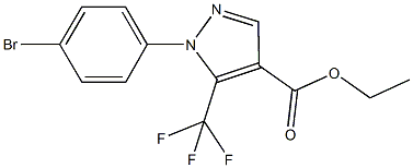 ETHYL 1-(4-BROMOPHENYL)-5-(TRIFLUOROMETHYL)PYRAZOLE-4-CARBOXYLATE CAS#: 618070-60-3