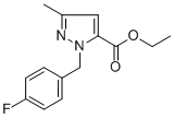 ETHYL 1-(4-FLUOROBENZYL)-3-METHYL-1H-PYRAZOLE-5-CARBOXYLATE CAS#: 618070-38-5