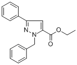 ETHYL 1-BENZYL-3-PHENYL-1H-PYRAZOLE-5-CARBOXYLATE CAS#: 618070-52-3