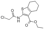 ETHYL 2-[(2-CHLOROACETYL)AMINO]-4,5,6,7-TETRAHYDRO-1-BENZOTHIOPHENE-3-CARBOXYLATE CAS#: 60442-41-3