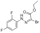 ETHYL 2-BROMO-2-[2-(2,4-DIFLUOROPHENYL)HYDRAZONO]ACETATE CAS#: 680211-44-3