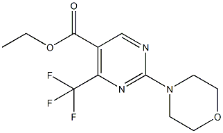 ETHYL 2-MORPHOLINO-4-(TRIFLUOROMETHYL)PYRIMIDINE-5-CARBOXYLATE CAS#: 677706-89-7
