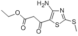 ETHYL 3-(4-AMINO-2-METHYLTHIOTHIAZOL-5-YL)-3-OXOPROPANOATE CAS#: 65095-75-2