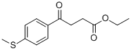 ETHYL 4-(4-METHYLTHIOPHENYL)-4-OXOBUTYRATE CAS#: 7028-70-8