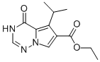 ETHYL 5-ISOPROPYL-4-OXO-3,4-DIHYDROPYRROLO[2,1-F][1,2,4]TRIAZINE-6-CARBOXYLATE CAS#: 651744-40-0