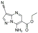 ETHYL 7-AMINO-3-CYANOPYRAZOLO[1,5-A]PYRIMIDINE-6-CARBOXYLATE CAS#: 64689-81-2