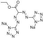 ETHYL-BIS-(SODIUMTETRAZOYLAZO)ACETATE CAS#: 6597-22-4