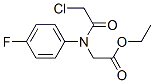 ETHYL [(CHLOROACETYL)(4-FLUOROPHENYL)AMINO]ACETATE CAS#: 60145-88-2